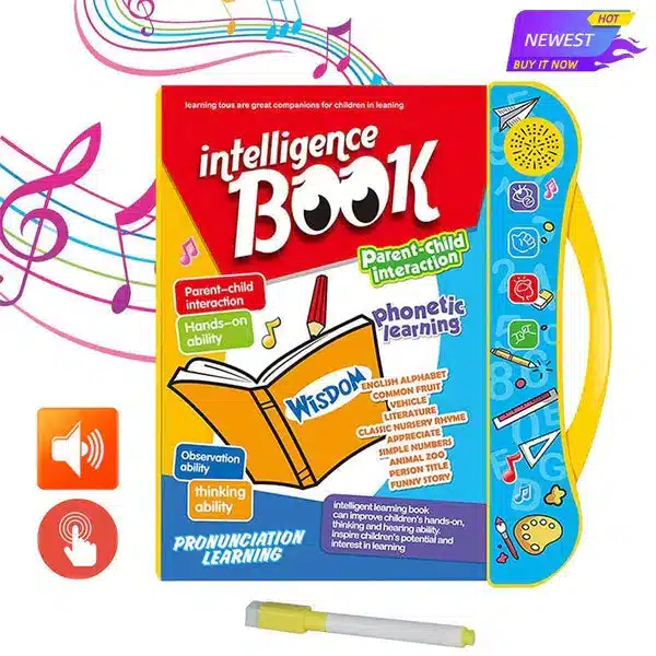 interactive learning for kids, alphabets and letters musical trending book